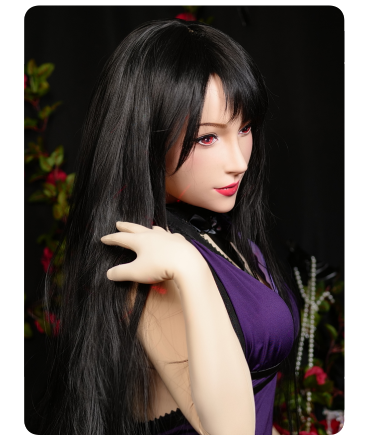 SecondFace | "The Tifa“ Silicone Female Mask Special Makeup F04 - InTheMask by Moli's