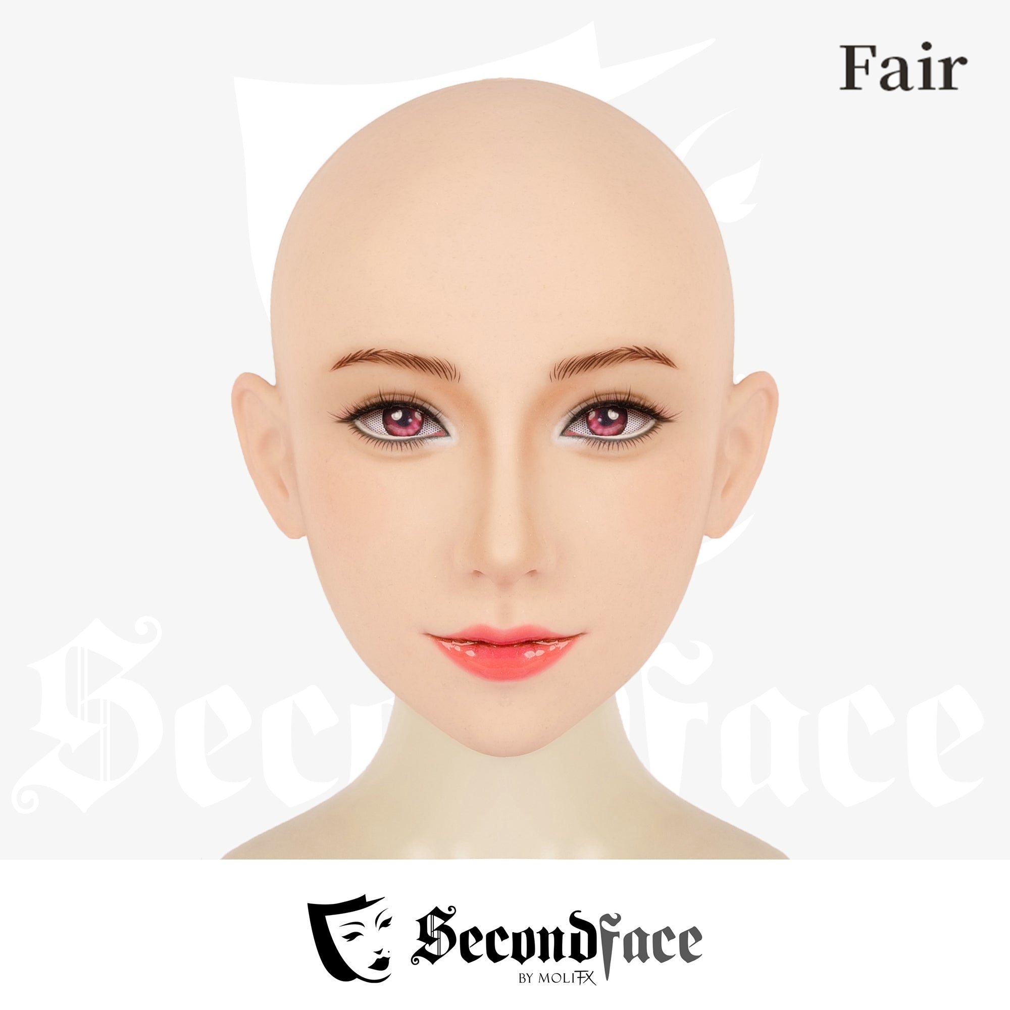 SecondFace | "The Tifa“ Silicone Female Mask Special Makeup F04 - InTheMask by Moli's