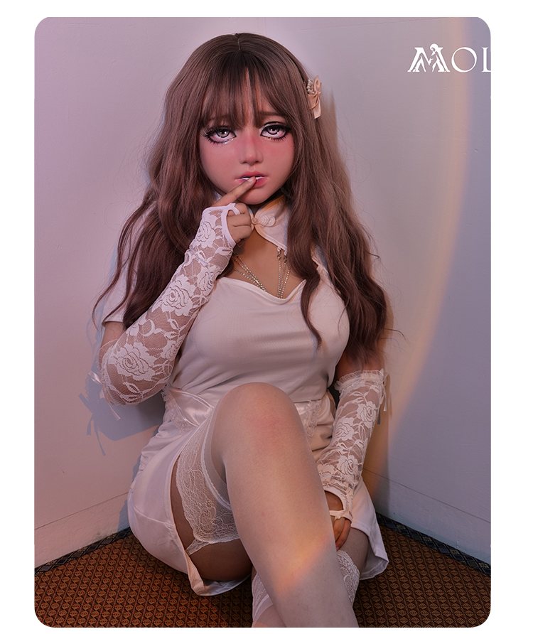 SecondFace by MoliFX | "The Nun" Ahegao Special Makeup Silicone Female Mask F03A - InTheMask by Moli's