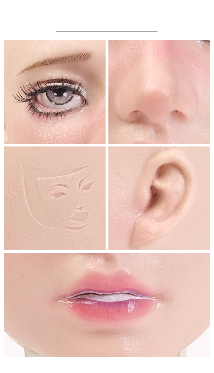 SecondFace by MoliFX | "The Nun" Ahegao Special Makeup Silicone Female Mask F03A - InTheMask by Moli's
