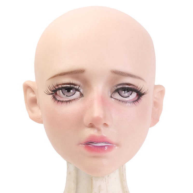 SecondFace by MoliFX | "The Nun" Ahegao Special Makeup Silicone Female Mask F03A - InTheMask by Moli's