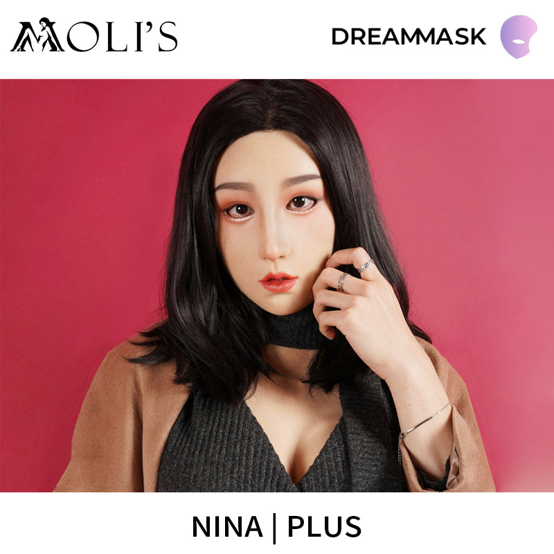 “Nina” The Silicone Mask Makeup Plus+ Series - InTheMask by Moli's