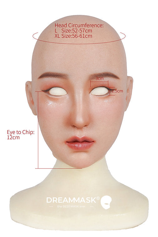 "Nina" The Silicone Mask Special Makeup Version - InTheMask by Moli's