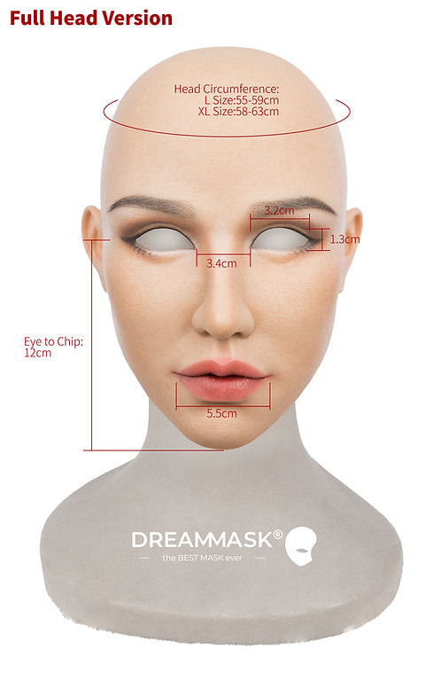 Doris | M26 The Silicone Female Mask - InTheMask by Moli's