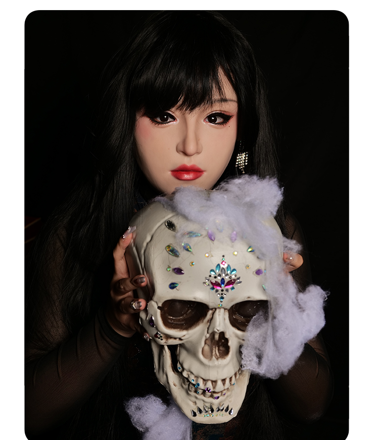 SecondFace | Devil "Invidia" Silicone Female Mask 2 Types F02 - InTheMask by Moli's