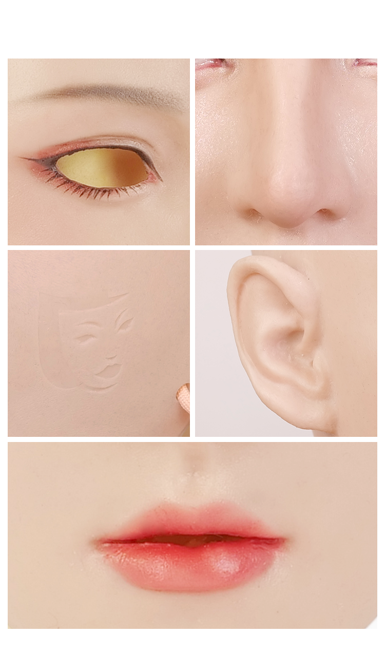 SecondFace | Devil "Invidia" Silicone Female Mask 2 Types F02 - InTheMask by Moli's