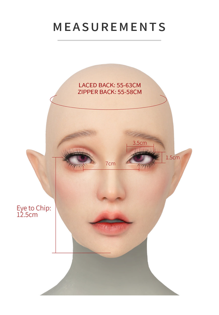 “M28 - Chessia” The Silicone Mask Normal Version - InTheMask by Moli's