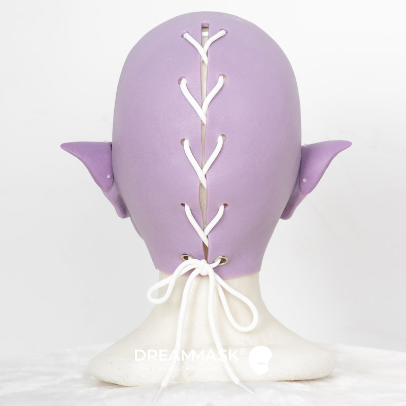 "Fantasy Succubus" with Fake Tongue Sheath Open Mouth The Silicone Female Mask - InTheMask by Moli's