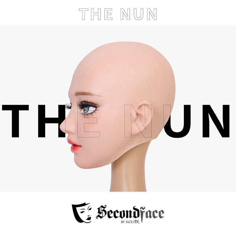 SecondFace by MoliFX | "The Nun" Silicone Female Mask F03 - InTheMask by Moli's