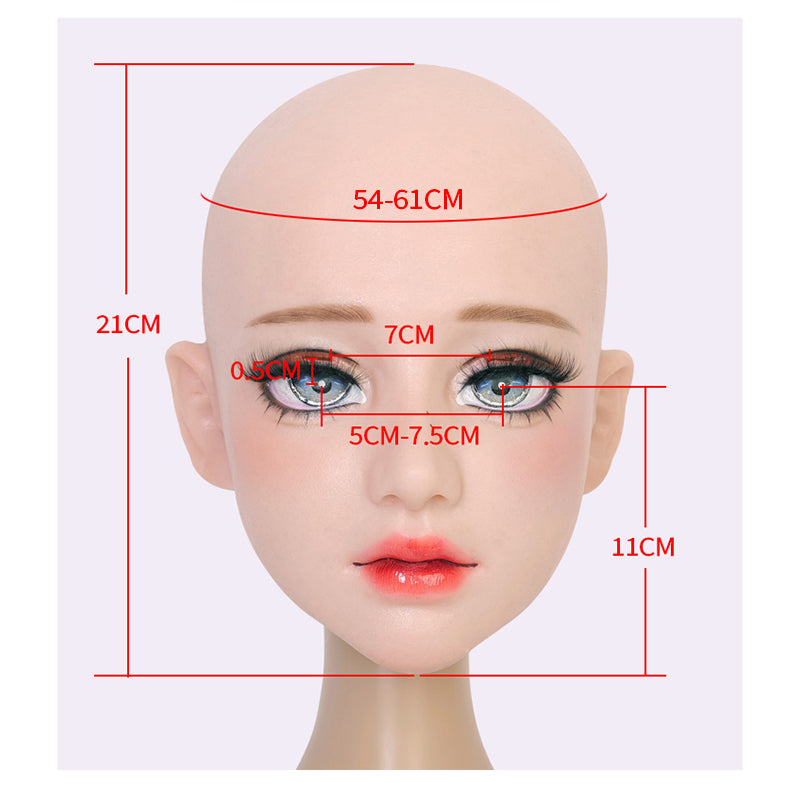 SecondFace by MoliFX | "The Nun" Silicone Female Mask F03 - InTheMask by Moli's