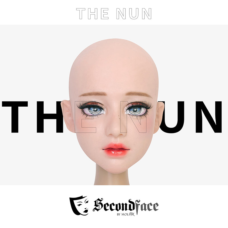 SecondFace by MoliFX | "The Nun" Silicone Female Mask F03 - InTheMask by Moli's