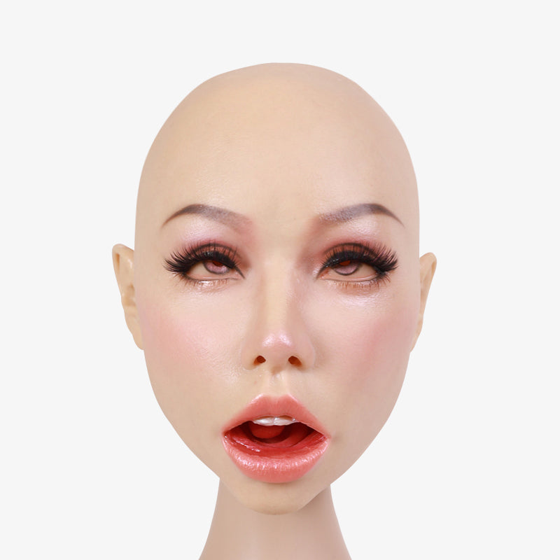 Special Makeup | Goddess Poppy Forced Gagging Female Mask - InTheMask by Moli's