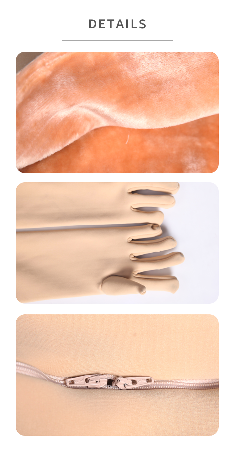 InTheMask Ultra 9800D beige skin male zentai suit from Molis Zentai Ultra Thick Series, full-body costume for size L 175-180cm.