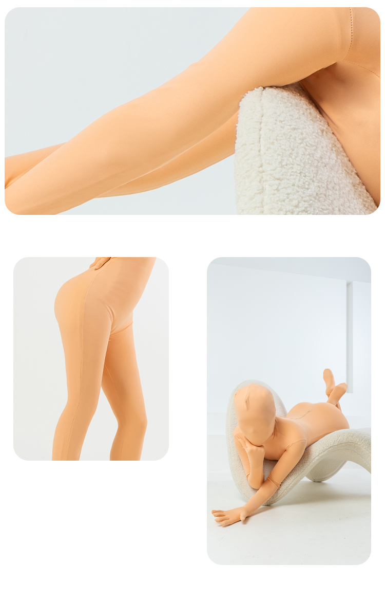 Inthemask by Moli's Molis Zentai "New Born" from Lulu Series, featuring a sleek, custom black full-body suit with subtle design details.
