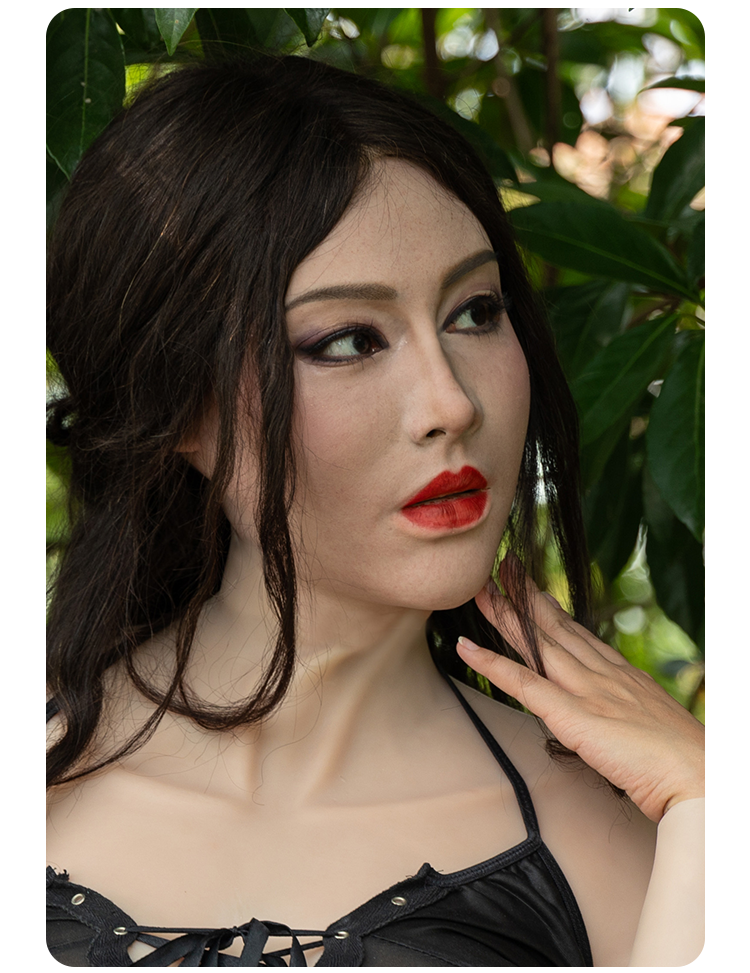 MoliFX | Molly S Mild-tan Complexion Silicone Female Mask SFX Class X02D - InTheMask by Moli's