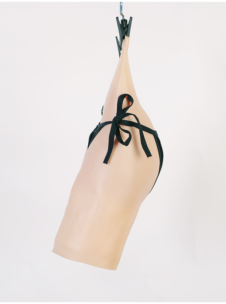 "Cheryl"Prosthetic Silicone Female Vagina Pant Penetrable with Tube - InTheMask by Moli's