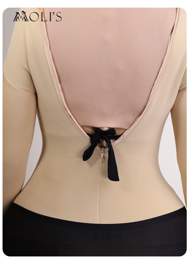 Beige skin Ultra+12800D Zentai suit from InTheMask by MOLIS Ultra Thick Series, full-body with hood and seamless fit, size L.