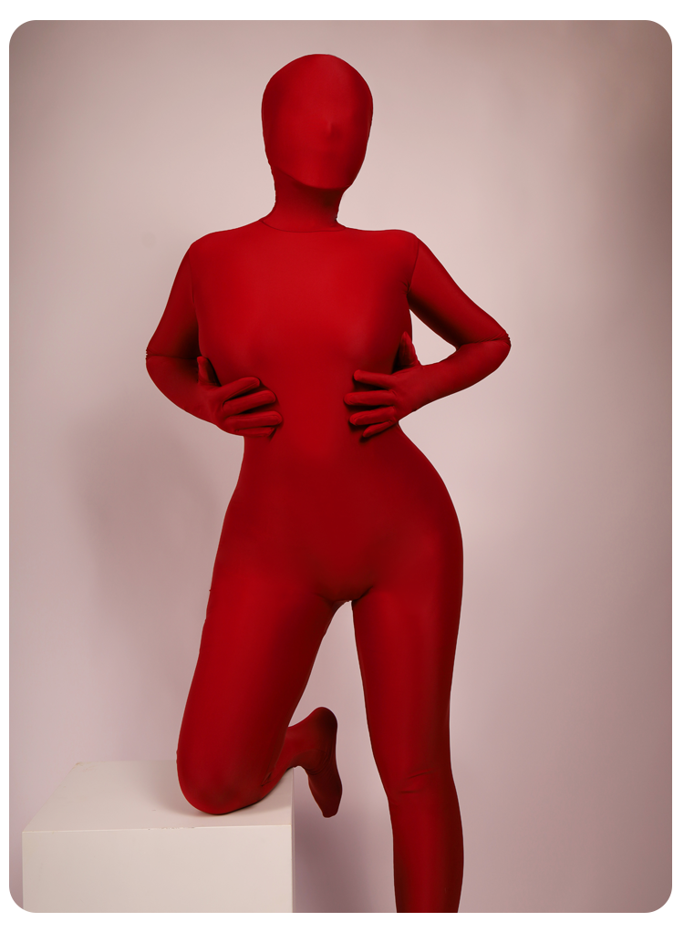 Moli's Zentai | "Skinsuit" Cherry Jam of CLASSIC Series Super Spandex - InTheMask by Moli's
