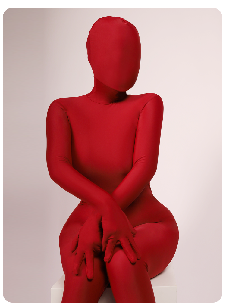 Moli's Zentai | "Skinsuit" Cherry Jam of CLASSIC Series Super Spandex - InTheMask by Moli's