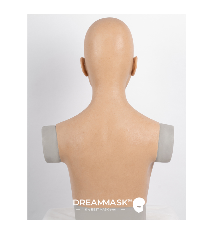 M25 Abigale Plus New Plus Version Silicone Female Mask with Breasts by Dreammask - InTheMask by Moli's