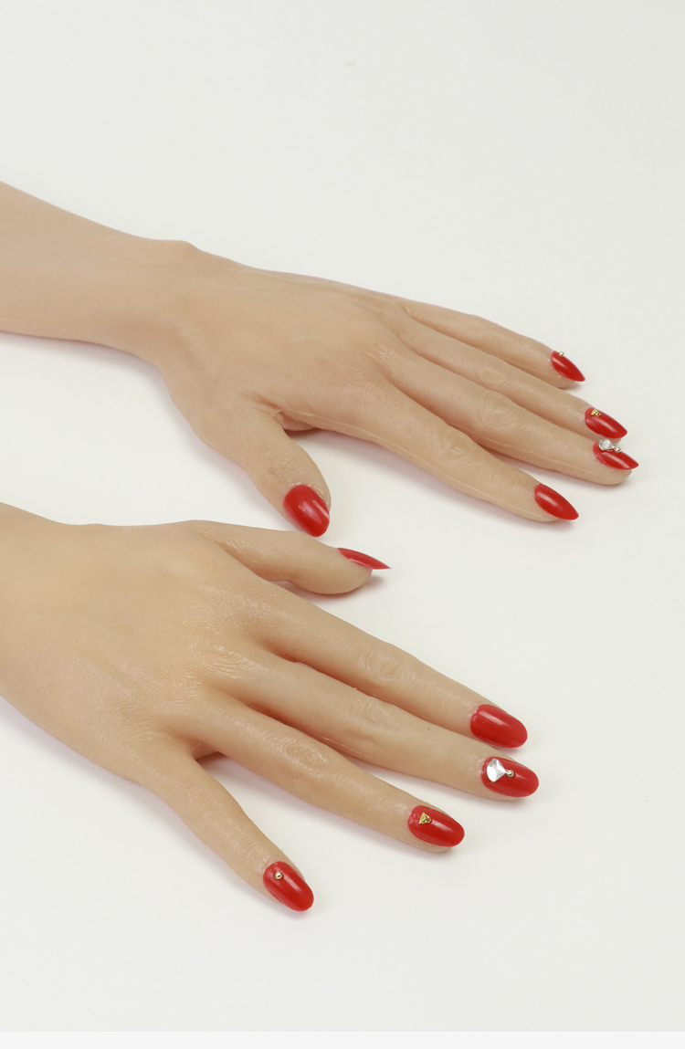 "Real Hands"  Female Silicone Gloves with Nails - InTheMask by Moli's