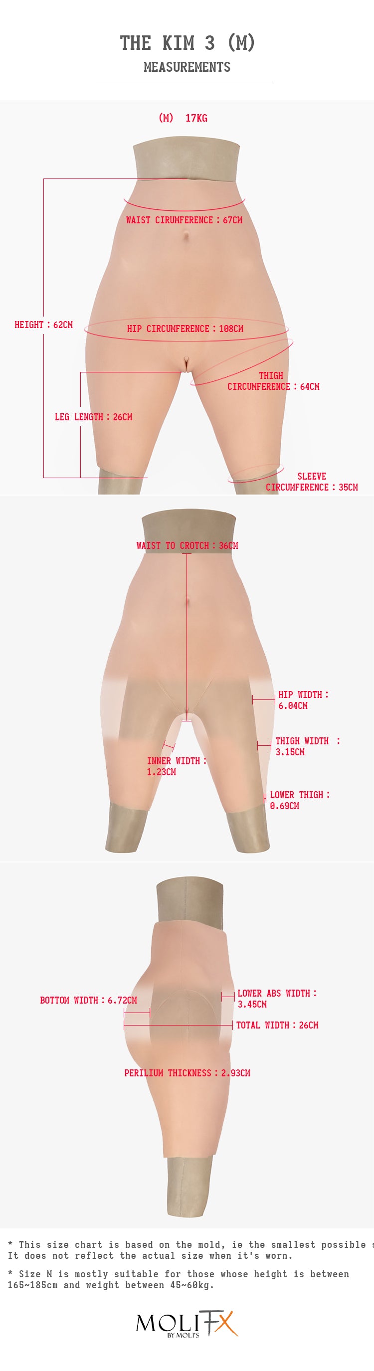 The Kim3 | The Ultimate Girdle Pant Kardashian Style by MoliFX XF01 - InTheMask by Moli's