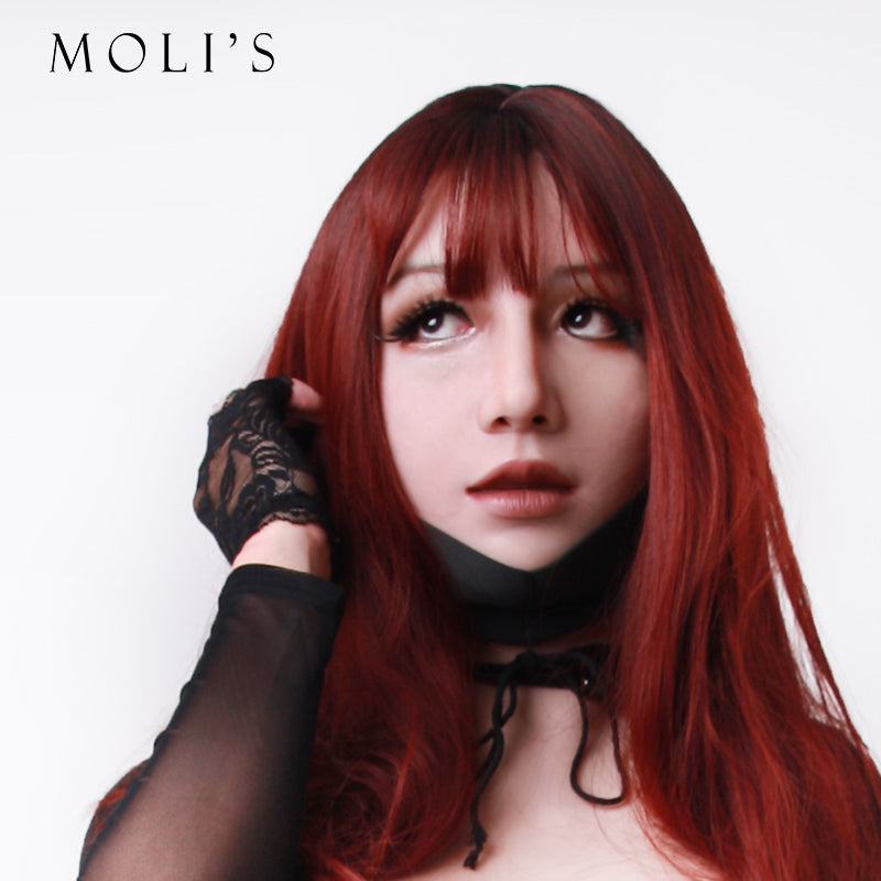 "May" The Silicone Female Mask with Breasts D Cup - InTheMask by Moli's