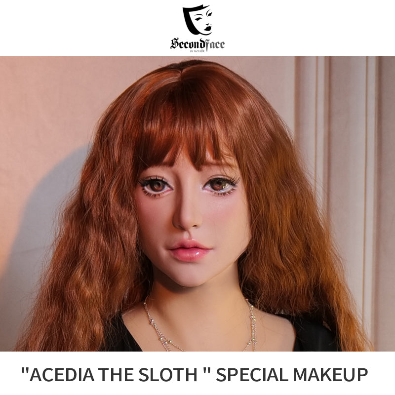 SecondFace by MoliFX | "Acedia The Sloth“ Special Makeup Female Mask by The 7 Deadly Sins F05S - InTheMask by Moli's