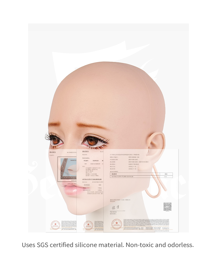 SecondFace by MoliFX | "Acedia The Sloth“ Special Makeup Female Mask by The 7 Deadly Sins F05S - InTheMask by Moli's