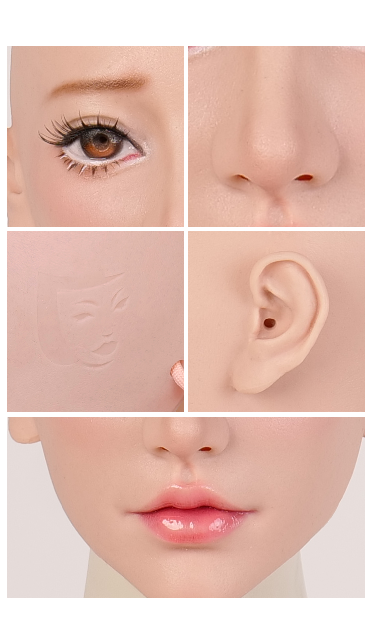 SecondFace by MoliFX | "Acedia The Sloth“ Special Makeup Female Mask by The 7 Deadly Sins F05S - InTheMask by Moli's