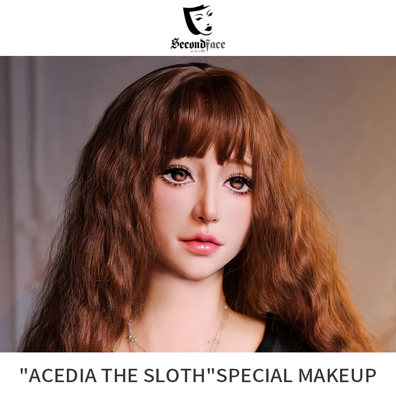 SecondFace by MoliFX | "Acedia The Sloth“ Special Makeup Female Mask by The 7 Deadly Sins F05S - InTheMask by Moli's