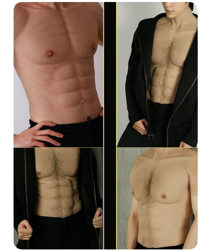 New Silicone Muscle Suit with Arms - InTheMask by Moli's