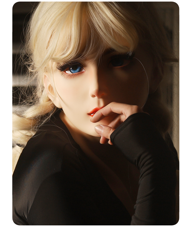 “Furgie” Limited Edition | Female Doll Mask With Latex Hood Special Makeup D01S - InTheMask by Moli's