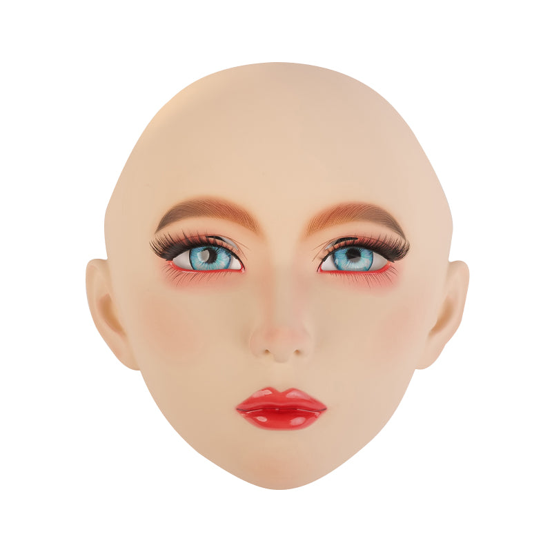 “Furgie” Limited Edition | Female Doll Mask With Latex Hood Special Makeup D01S - InTheMask by Moli's