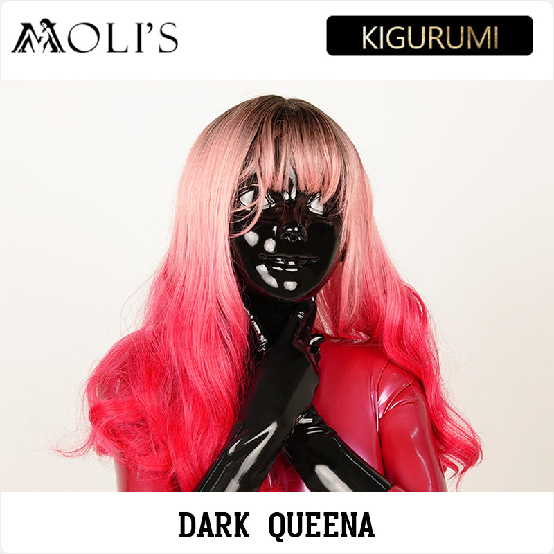 NEOGAN | Dark Queena The Female Doll Mask with Gag and Latex Hood D05SD - InTheMask by Moli's