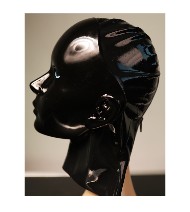Furgie Dark Version female doll mask by InTheMask by MOLIS, featuring realistic eyes and optional gag, 52-58cm size.