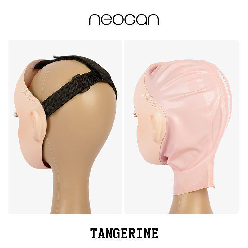 NEOGAN | "Tangerine" The Female Doll Mask with Gag and Latex Hood D07 - InTheMask by Moli's