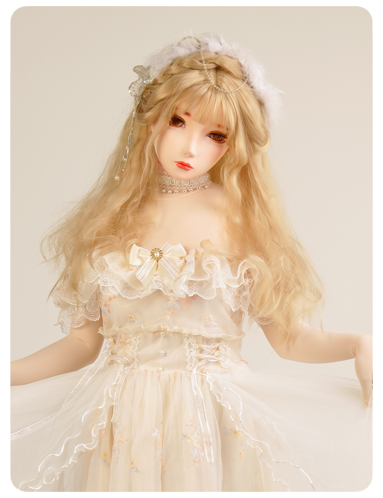 NEOGAN | "Tangerine" The Female Doll Mask with Gag and Latex Hood D07 - InTheMask by Moli's