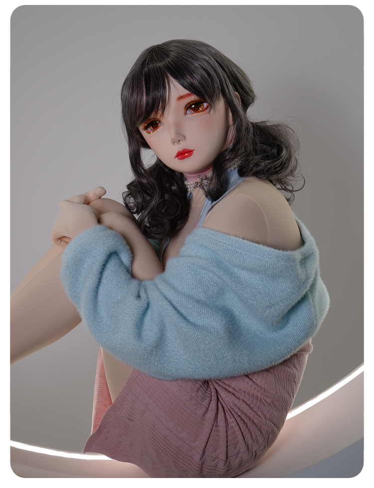 NEOGAN | "Tangerine" The Female Doll Mask with Gag and Latex Hood D07 - InTheMask by Moli's