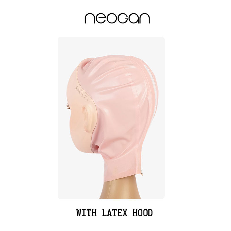 NEOGAN | "Tangerine" The Female Doll Mask with Gag and Latex Hood D07 - InTheMask by Moli's