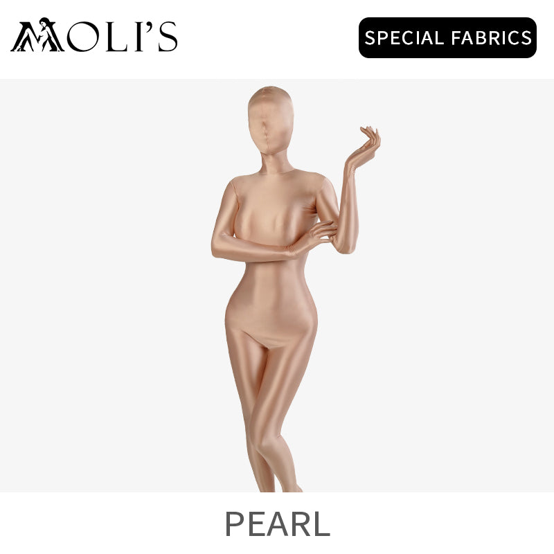 Dark glossy high-shine full catsuit by Molis Zentai, sleek and form-fitting liquor costume in a smooth, reflective finish.