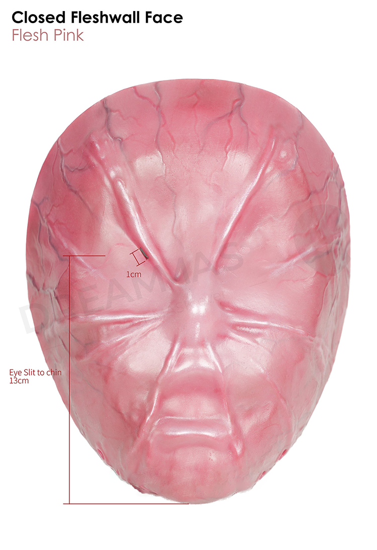 InTheMask MOLIS M31 Rubber Maiden Series closed desire mask showing sleek black rubber with eye and mouth openings.