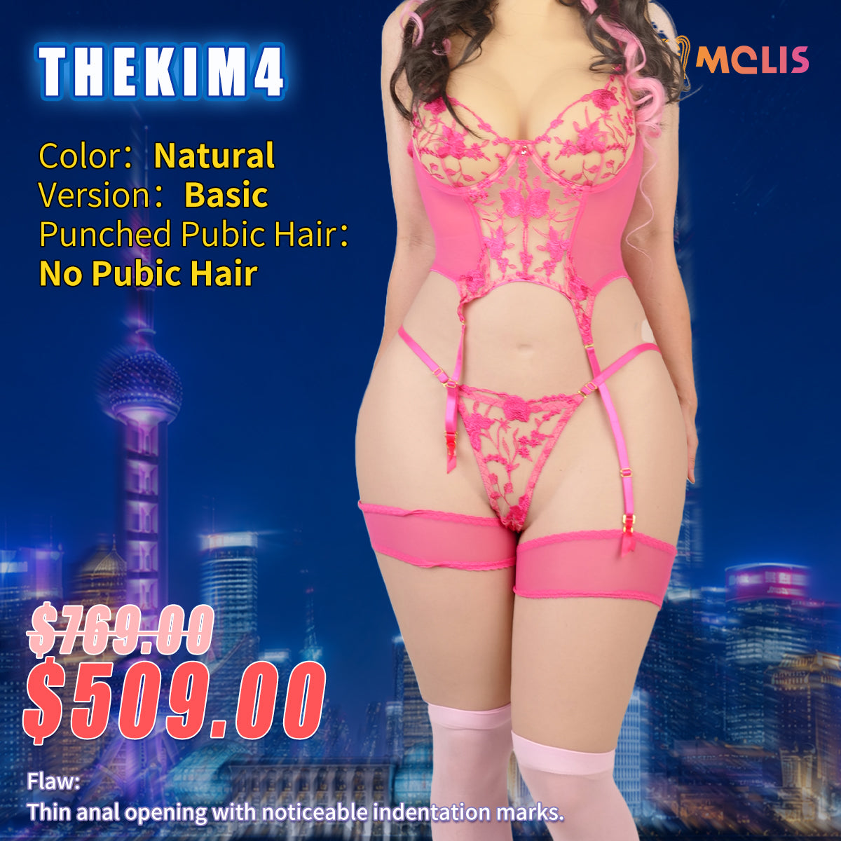 【Flash Sales 33% OFF】The Kim4 | XL Silicone Girdle Pant with Extreme Hip & Thigh Enhancement MoliFX XF02