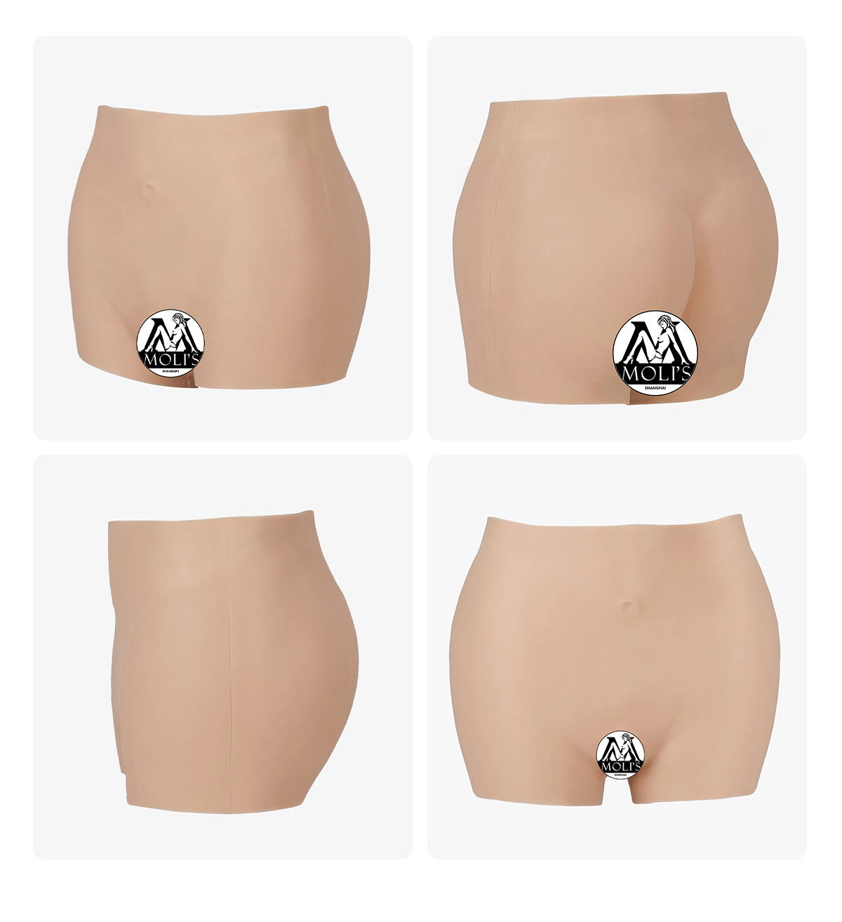 "Easy Pant 2" Hips Enchancement Pant with Built-in Tubes - InTheMask by Moli's