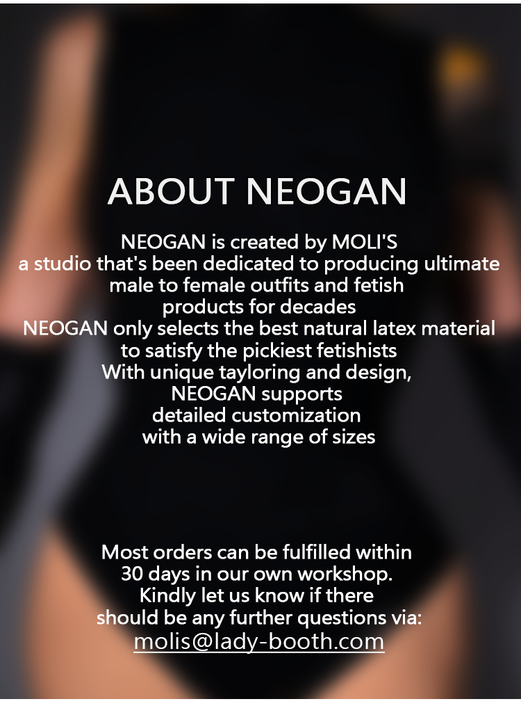 NEOGAN NB10 | 100 % maßgeschneiderter Fashion-Latex-Catsuit