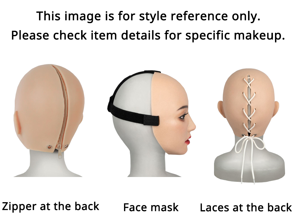 Yao | M27 The Female Mask with Changable Microporous Eyes - InTheMask by Moli's