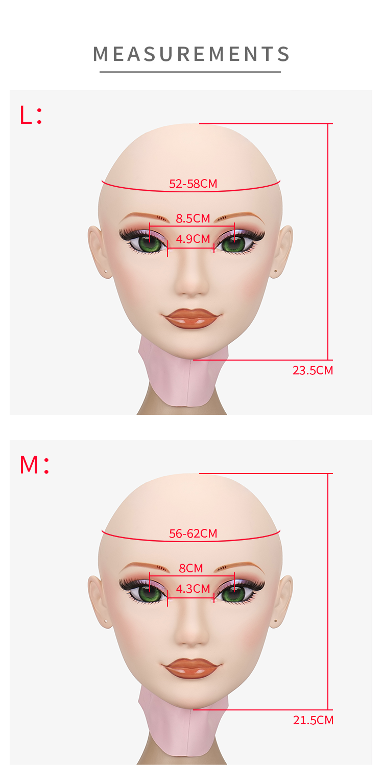 All New "Barbie" The Doll Mask with Gag & Latex Hood by NEOGAN