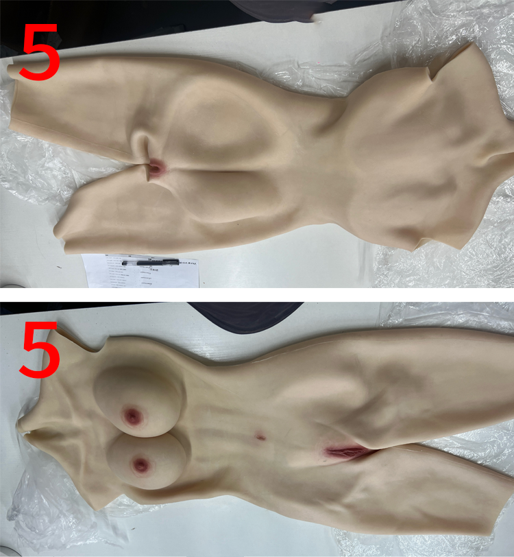 #5【Flash Sale 40% OFF】Zero Touch New "Petit" Brand New Silicone Female Bodysuit with Padded Girdle G Cup