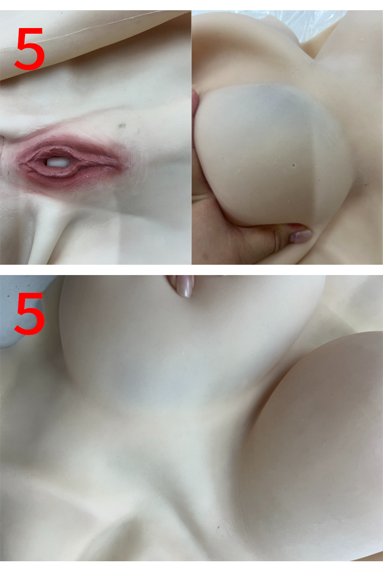 #5【Flash Sale 40% OFF】Zero Touch New "Petit" Brand New Silicone Female Bodysuit with Padded Girdle G Cup