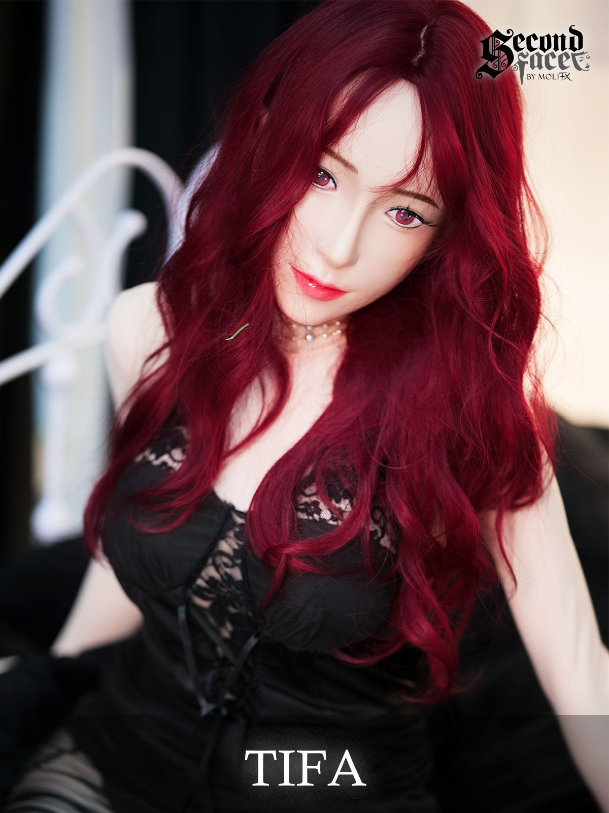 SecondFace | "The Tifa“ Silicone Female Mask Special Makeup F04 - InTheMask by Moli's